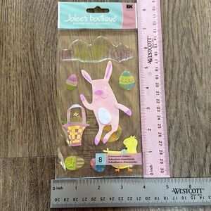 ❤️NEW Jolee’s Boutique Easter Bunny Dimensional Stickers (8 piece)